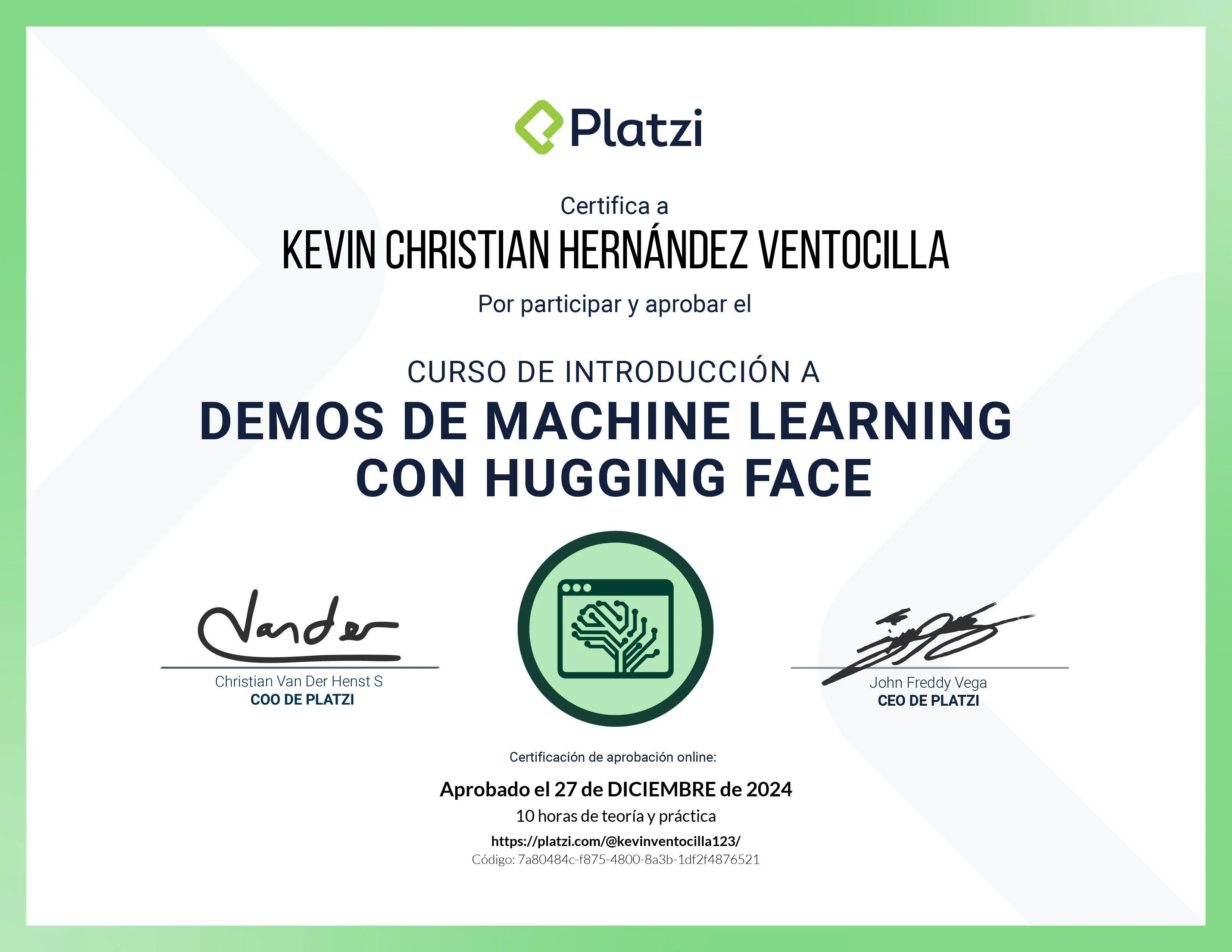 Certificado 30