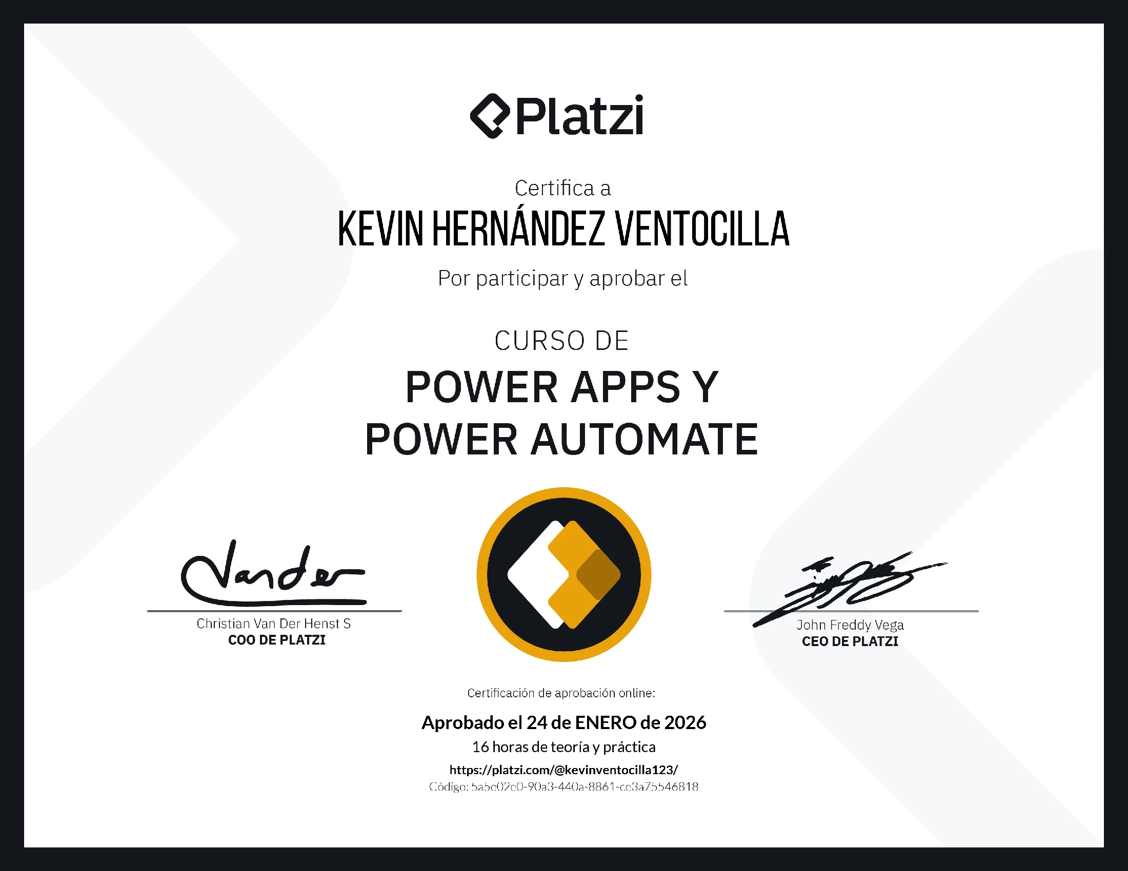 Certificado 38