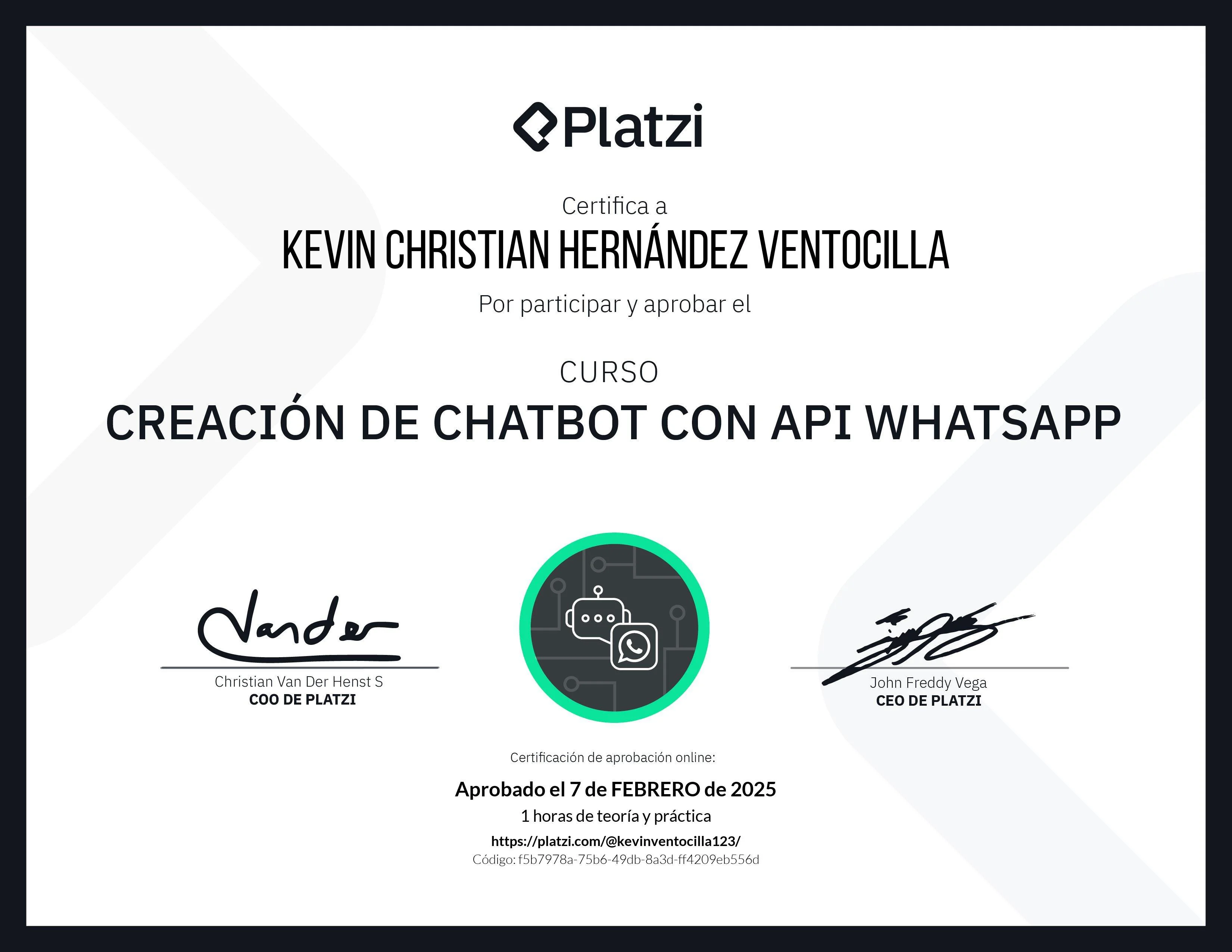 Certificado 9